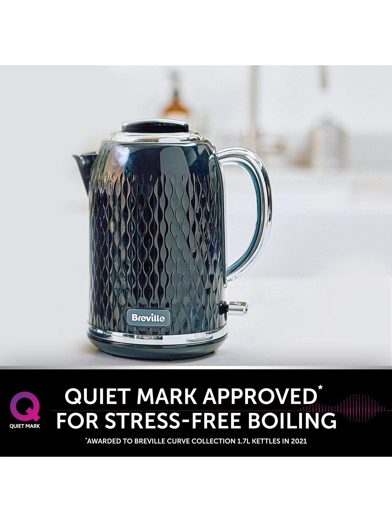 Breville Curve Collection Kettle - Black 4 Breville Curve Collection Kettle - Black - Image 2