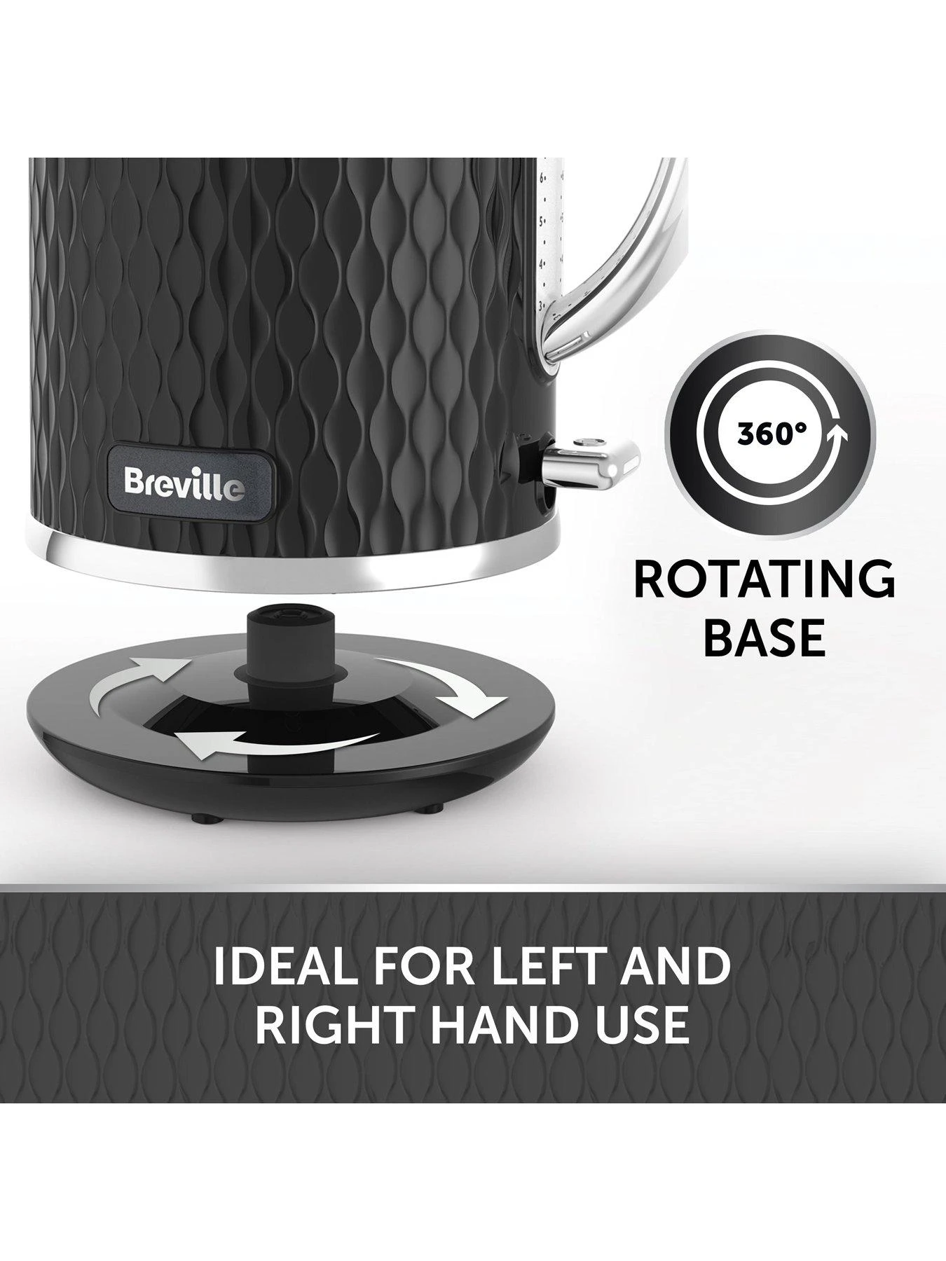Breville Curve Collection Kettle - Black 5 Breville Curve Collection Kettle - Black - Image 3