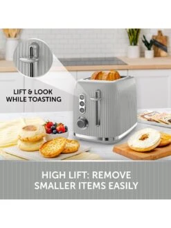 Breville Bold 2-Slice Toaster - Grey -Appliance Pro U94NL SQ4 0000000088 NO COLOR SLd2