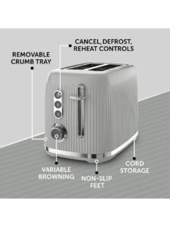 Breville Bold 2-Slice Toaster - Grey -Appliance Pro U94NL SQ7 0000000088 NO COLOR ICf