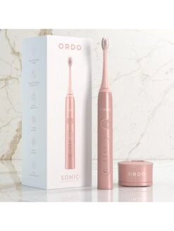 Ordo Sonic+ Electric Toothbrush (Rose Gold) - 4 Brush Modes: Clean, White, Massage & Sensitive -Appliance Pro UEFQN SQ3 0000000099 N A SLd