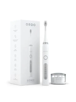 Ordo Sonic+ Electric Toothbrush (White/Silver)