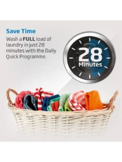 Beko WTL104151 Freestanding 10kg Load, 1400rpm Spin Washing Machine With RecycledTub - White -Appliance Pro UJ6AU SQ7 0000000013 WHITE ICf