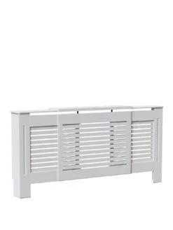Vida Designs Milton Adjustable Radiator Cover 8 Vida Designs Milton Adjustable Radiator Cover -Appliance Pro UJ6C7 SQ2 0000000013 WHITE SLf