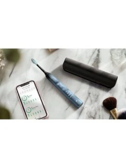 Philips Sonicare DiamondClean 9000 Electric Toothbrush, Midnight-Aquamarine HX9911/88 -Appliance Pro ULA4D SQ4 0000000088 NO COLOR SLd1