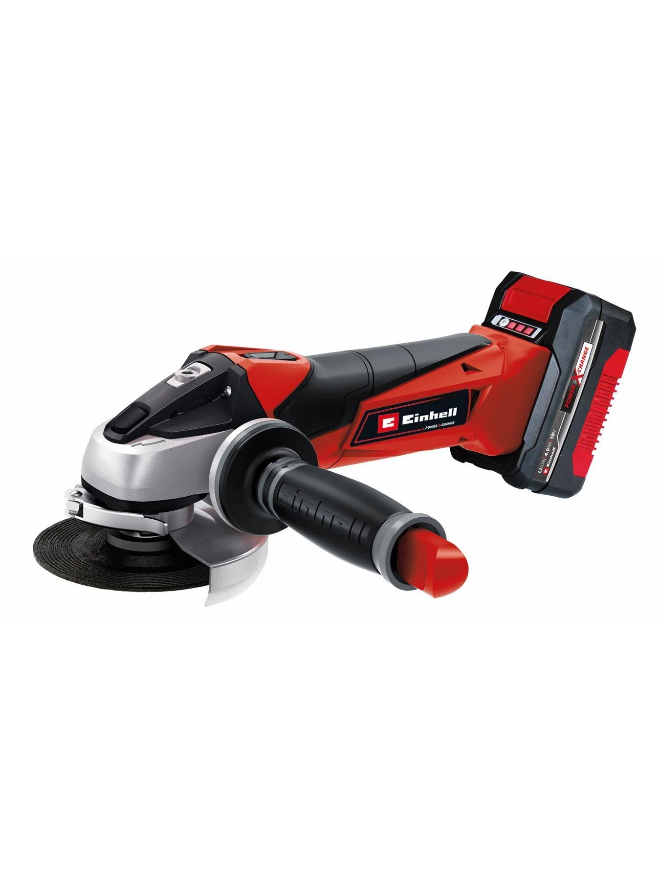 Einhell PXC 115mm Cordless Angle Grinder - TE-AG 18/115 Li (18V Includes Battery) 4 Einhell PXC 115mm Cordless Angle Grinder - TE-AG 18/115 Li (18V Includes Battery) - Image 2