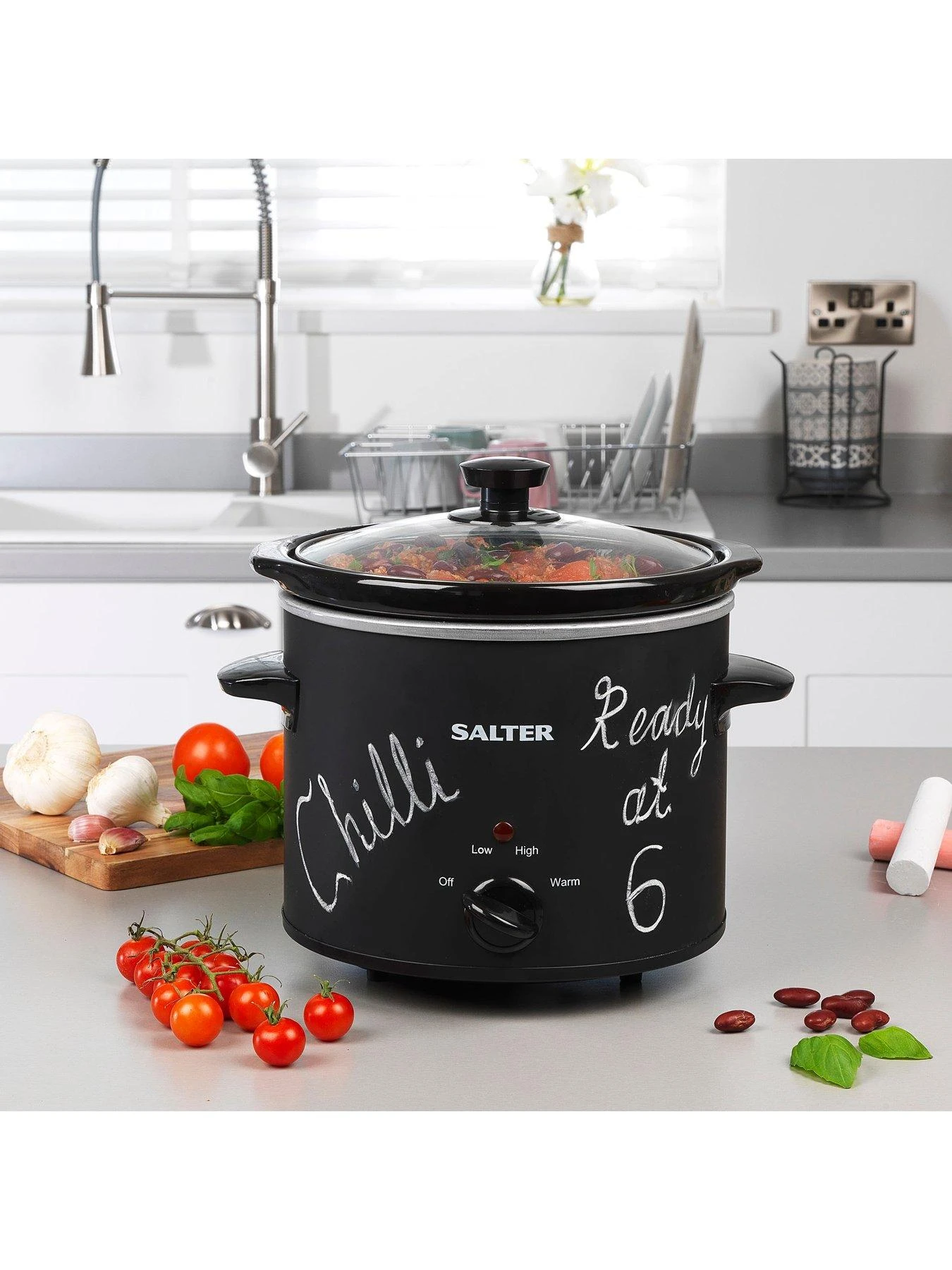 Salter Chalkboard Slow Cooker EK2842 4 Salter Chalkboard Slow Cooker EK2842 - Image 2