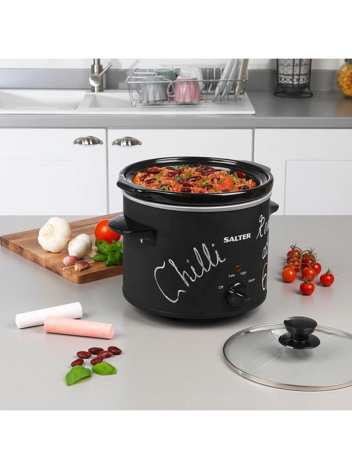 Salter Chalkboard Slow Cooker EK2842 6 Salter Chalkboard Slow Cooker EK2842 - Image 4
