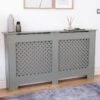 Vida Designs Oxford Large Radiator Cover - Grey 1 Vida Designs Oxford Large Radiator Cover - Grey -Appliance Pro UR57X SQ1 0000000005 GREY RSr