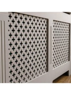 Vida Designs Oxford Large Radiator Cover - Grey -Appliance Pro UR57X SQ7 0000000005 GREY RSr1