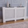 Vida Designs Oxford Large Radiator Cover - White -Appliance Pro UR57Y SQ1 0000000013 WHITE RSr