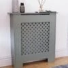 Vida Designs Oxford Small Radiator Cover - Grey 1 Vida Designs Oxford Small Radiator Cover - Grey -Appliance Pro UR58B SQ1 0000000005 GREY RSr