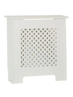 Vida Designs Oxford Small Radiator Cover - White -Appliance Pro UR58C SQ2 0000000013 WHITE SLf