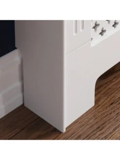 Vida Designs Oxford Small Radiator Cover - White -Appliance Pro UR58C SQ5 0000000013 WHITE SLd2