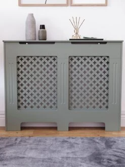 Vida Designs Oxford Medium Radiator Cover -Appliance Pro UR58D SQ3 0000000005 GREY SLd