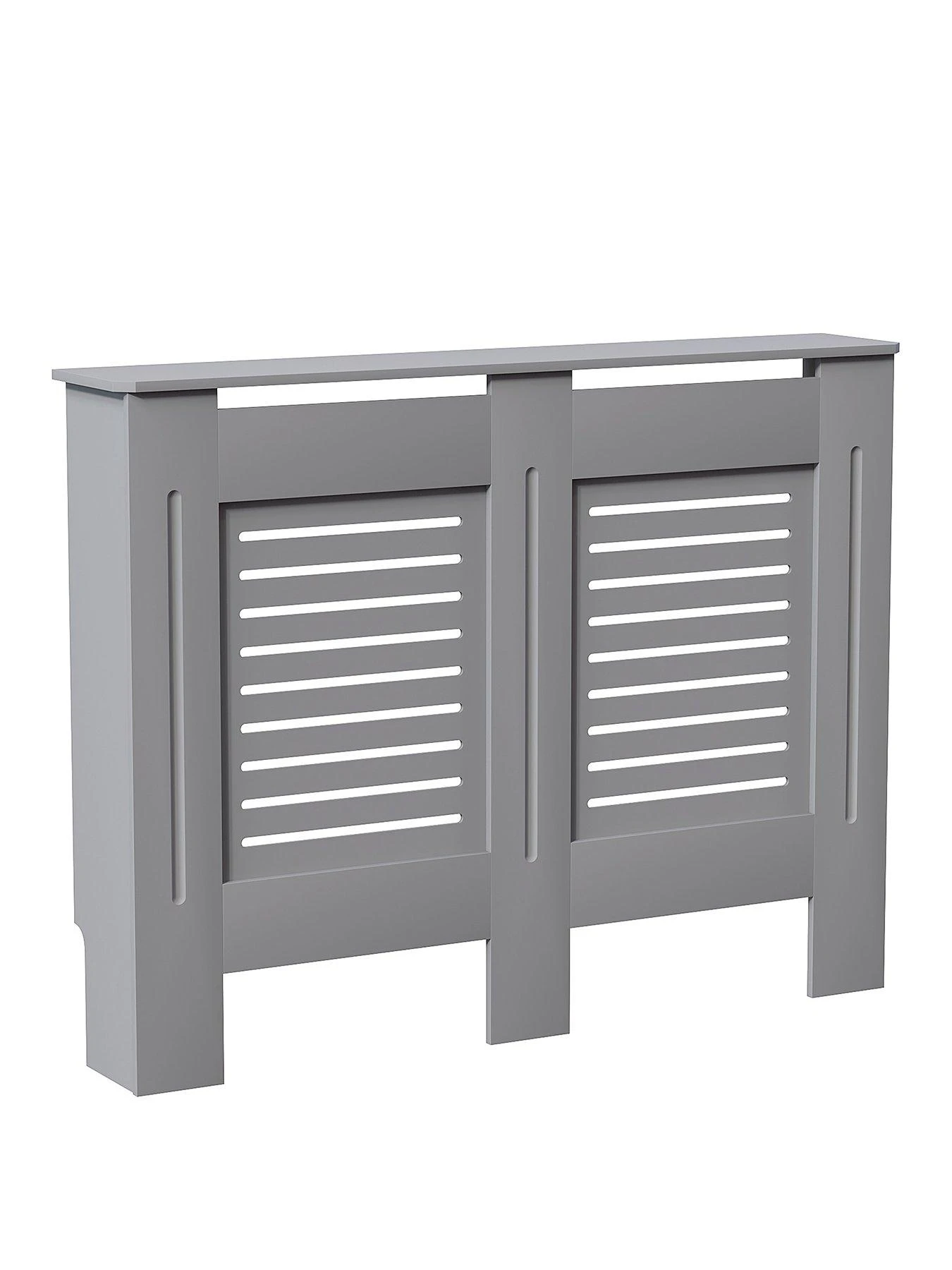 Vida Designs Milton Medium Radiator Cover - Grey 4 Vida Designs Milton Medium Radiator Cover - Grey - Image 2