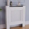 Vida Designs Milton Small Radiator Cover - White 1 Vida Designs Milton Small Radiator Cover - White -Appliance Pro UR58J SQ1 0000000013 WHITE RSr