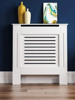 Vida Designs Milton Small Radiator Cover - White -Appliance Pro UR58J SQ3 0000000013 WHITE SLd