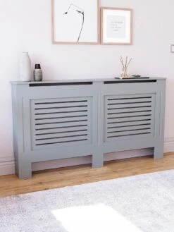 Vida Designs Milton Large Radiator Cover - Grey