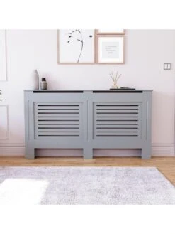 Vida Designs Milton Large Radiator Cover - Grey -Appliance Pro UR58K SQ3 0000000005 GREY SLd