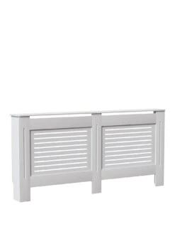 Vida Designs Milton Extra Large Radiator Cover - White 9 Vida Designs Milton Extra Large Radiator Cover - White -Appliance Pro UR58N SQ2 0000000013 WHITE SLf