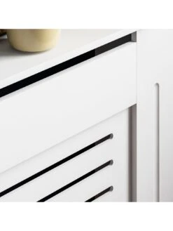 Vida Designs Milton Extra Large Radiator Cover - White 12 Vida Designs Milton Extra Large Radiator Cover - White -Appliance Pro UR58N SQ5 0000000013 WHITE SLd2