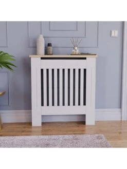 Vida Designs Arlington Small Radiator Cover - White -Appliance Pro UR58P SQ3 0000000013 WHITE SLd