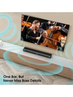 Hisense HS214 108W 2.1Ch All In One Bluetooth Soundbar With Built-in Subwoofer 8 Hisense HS214 108W 2.1Ch All In One Bluetooth Soundbar With Built-in Subwoofer -Appliance Pro URJTV SQ4 0000000004 BLACK SLd