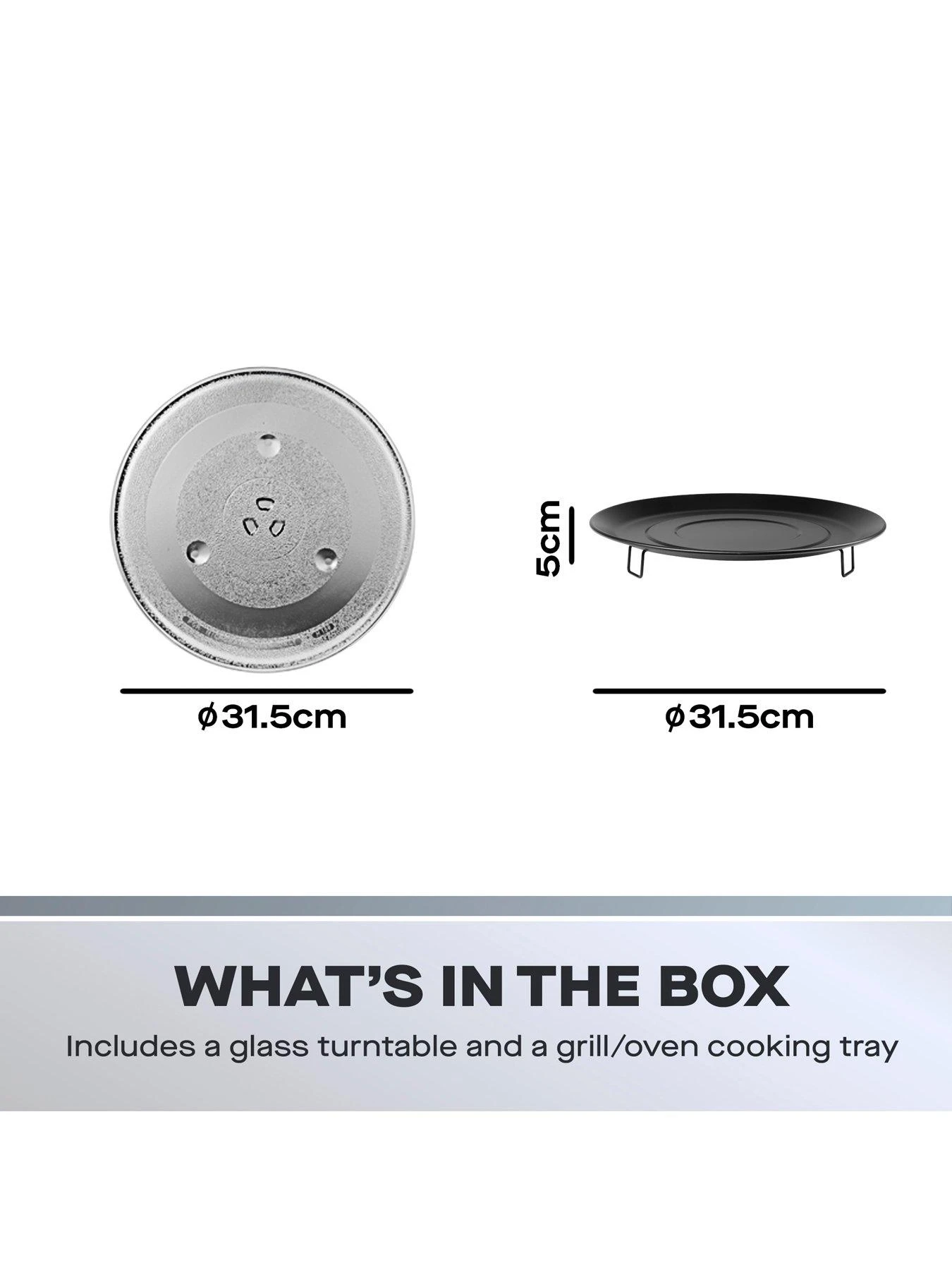 Daewoo 30L 900w Digital Microwave With Grill & Convection KOC9C5T 5 Daewoo 30L 900w Digital Microwave With Grill & Convection KOC9C5T - Image 3