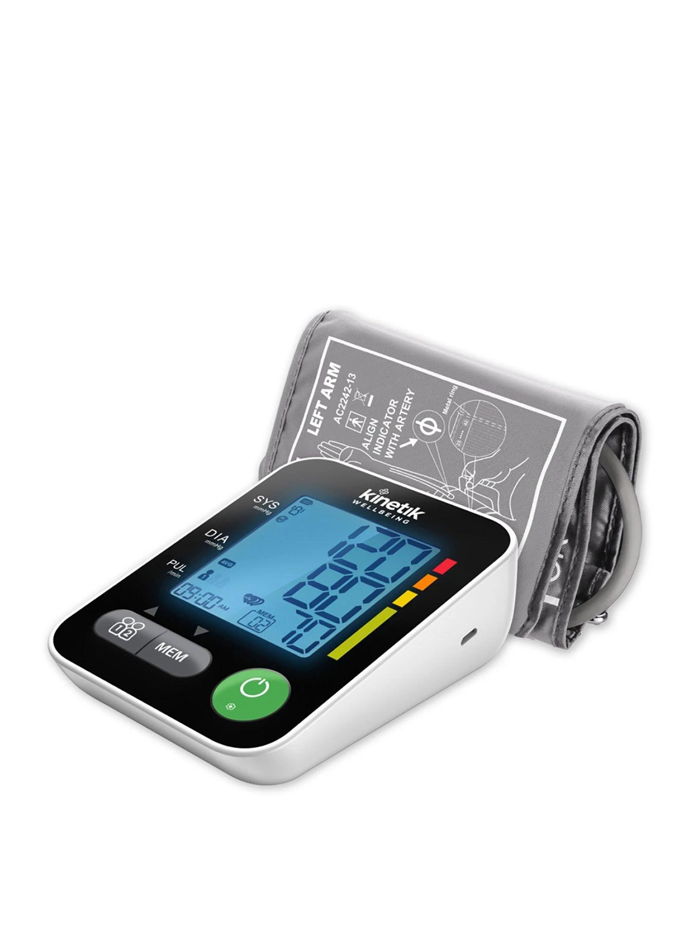Kinetik Wellbeing Advanced Blood Pressure Monitor 3 Kinetik Wellbeing Advanced Blood Pressure Monitor
