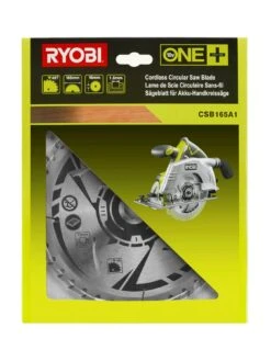 RYOBI CSB165A1 165mm Circular Saw Blade (Single) 5 RYOBI CSB165A1 165mm Circular Saw Blade (Single) -Appliance Pro UTLGD SQ2 0000000099 N A SLd