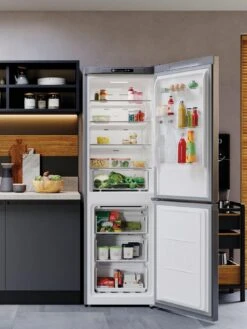 Hotpoint H3X81ISX 60cm Wide Total No Frost Fridge Freezer - Inox -Appliance Pro UV5ZY SQ4 0000003629 INOX SLd2