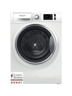 Hotpoint ActiveCare NM11946WCAUKN 9kg Load, 1400rpm Spin Washing Machine   -Appliance Pro UV62G SQ3 0000000013 WHITE SLd1