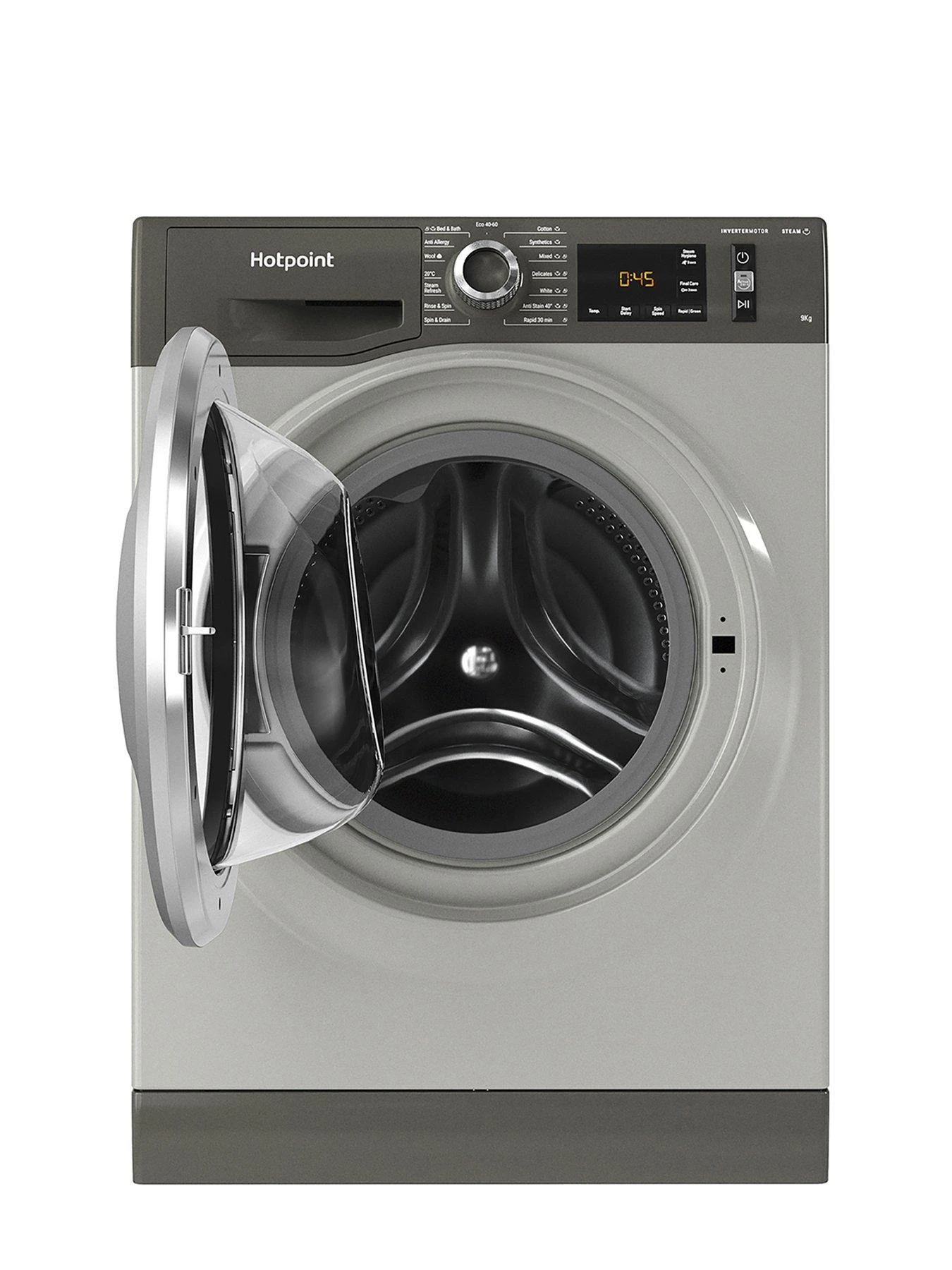 Hotpoint NM11946GCAUKN 9kg Wash, 1400rpm Spin Washing Machine 4 Hotpoint NM11946GCAUKN 9kg Wash, 1400rpm Spin Washing Machine - Image 2