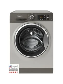 Hotpoint NM11946GCAUKN 9kg Wash, 1400rpm Spin Washing Machine 10 Hotpoint NM11946GCAUKN 9kg Wash, 1400rpm Spin Washing Machine -Appliance Pro UV62H SQ3 0000000527 GRAPHITE SLd1
