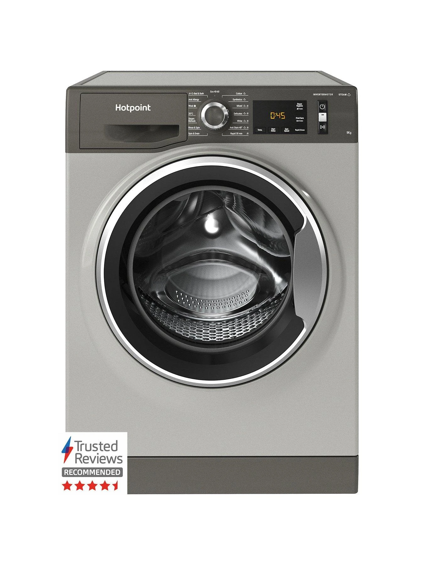 Hotpoint NM11946GCAUKN 9kg Wash, 1400rpm Spin Washing Machine 5 Hotpoint NM11946GCAUKN 9kg Wash, 1400rpm Spin Washing Machine - Image 3