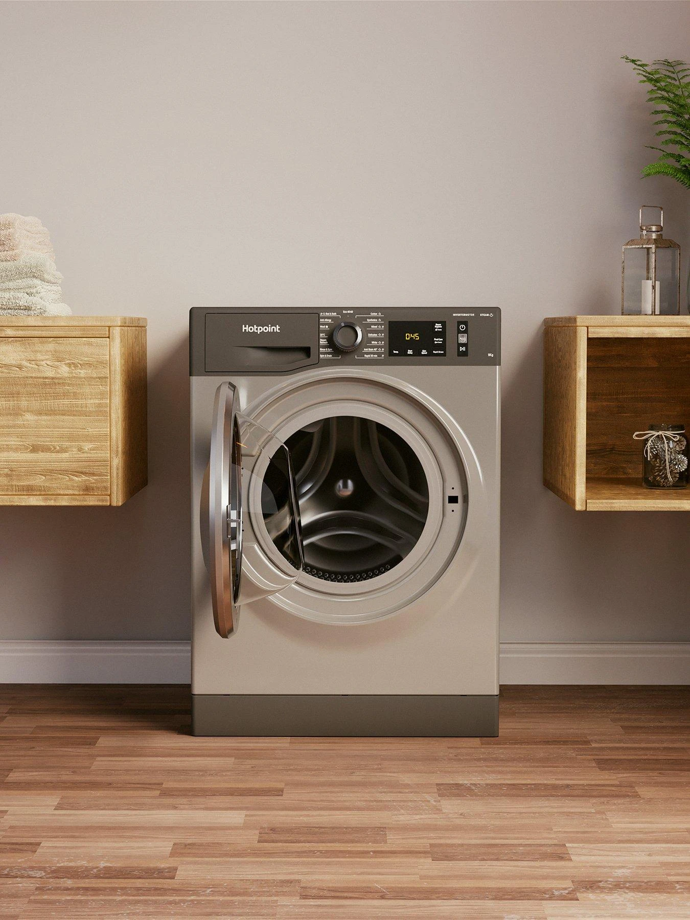 Hotpoint NM11946GCAUKN 9kg Wash, 1400rpm Spin Washing Machine 6 Hotpoint NM11946GCAUKN 9kg Wash, 1400rpm Spin Washing Machine - Image 4