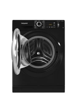 Hotpoint ActiveCare NM11946BCAUKN 9kg Wash, 1400rpm Spin Washing Machine -Appliance Pro UV62J SQ2 0000000004 BLACK SLd
