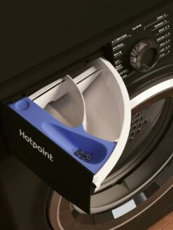 Hotpoint ActiveCare NM11946BCAUKN 9kg Wash, 1400rpm Spin Washing Machine -Appliance Pro UV62J SQ5 0000000004 BLACK SLd3