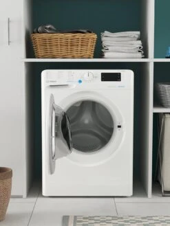Indesit Innex BWE101685XWUKN 10kg Load, 1600rpm Spin Washing Machine - White -Appliance Pro UV62K SQ4 0000000013 WHITE SLd2