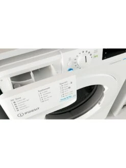 Indesit Innex BWE101685XWUKN 10kg Load, 1600rpm Spin Washing Machine - White -Appliance Pro UV62K SQ5 0000000013 WHITE SLd3