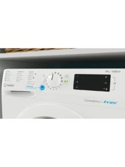 Indesit Innex BWE101685XWUKN 10kg Load, 1600rpm Spin Washing Machine - White -Appliance Pro UV62K SQ6 0000000013 WHITE SLd4
