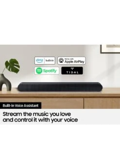 Samsung S60B 5.0ch Lifestyle All-in-one Soundbar In Black With Alexa Voice Control Built-in And Dolby Atmos -Appliance Pro UVGUR SQ7 0000000004 BLACK SLd3