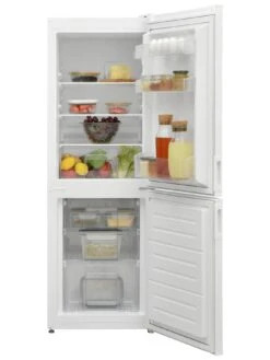 Swan SR15880W 50cm Wide, 146cm High Freestanding Low Frost Fridge Freezer - White 9 Swan SR15880W 50cm Wide, 146cm High Freestanding Low Frost Fridge Freezer - White -Appliance Pro UVSTH SQ3 0000000013 WHITE SLd1