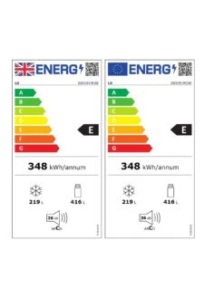 LG InstaView ThinQ GSXV91MCAE Wifi Connected American-Style Fridge Freezer - Matte Black - E Rated -Appliance Pro UVSTV SQ6 0000000004 BLACK SLd4