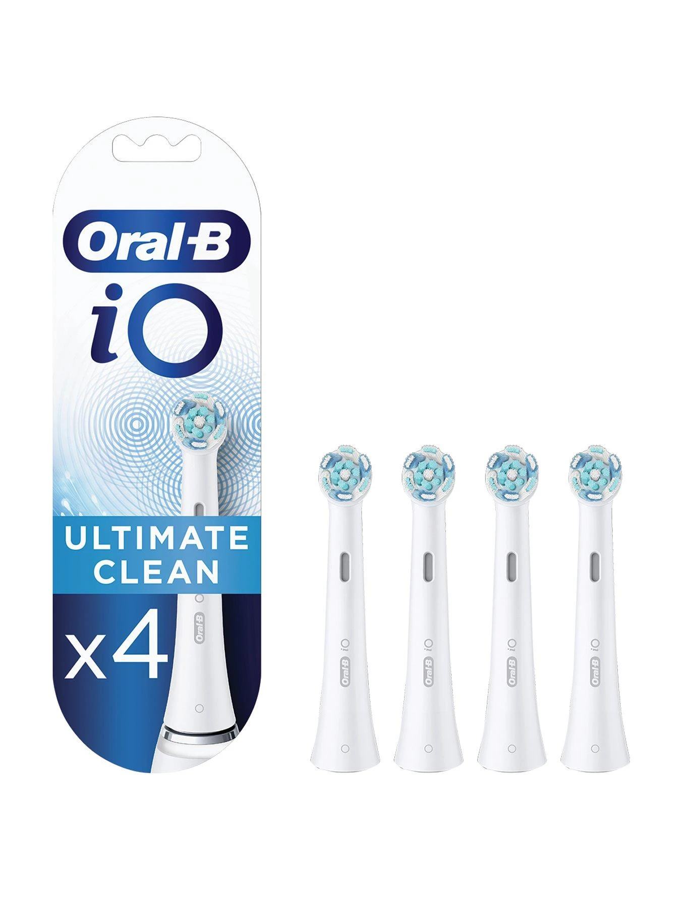 Oral B Oral-B IO Ultimate Clean White Refill Heads - Pack Of 4 3 Oral B Oral-B IO Ultimate Clean White Refill Heads - Pack Of 4