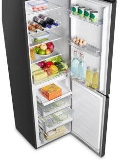 Hisense RB327N4BBE 55cm Wide Total No Frost Freestanding Fridge Freezer - Black -Appliance Pro UXUJE SQ4 0000000088 NO COLOR SLd2