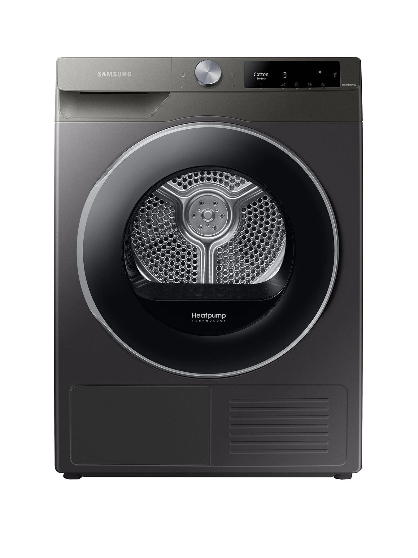 Samsung Series 6 DV90T6240LN/S1 With OptimalDry™ Heat Pump Tumble Dryer - 9kg Load A+++ Rated - Platinum Silver 3 Samsung Series 6 DV90T6240LN/S1 With OptimalDry™ Heat Pump Tumble Dryer - 9kg Load A+++ Rated - Platinum Silver