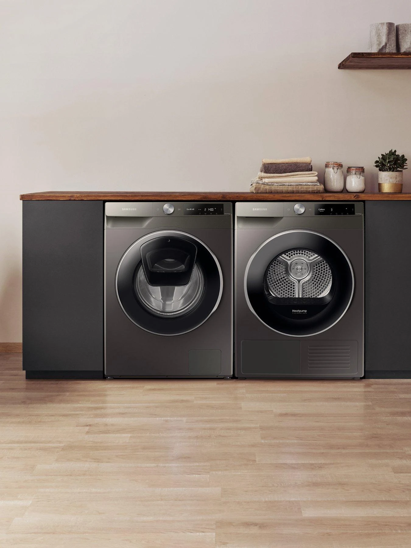 Samsung Series 6 DV90T6240LN/S1 With OptimalDry™ Heat Pump Tumble Dryer - 9kg Load A+++ Rated - Platinum Silver 5 Samsung Series 6 DV90T6240LN/S1 With OptimalDry™ Heat Pump Tumble Dryer - 9kg Load A+++ Rated - Platinum Silver - Image 3