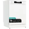 Hisense HS643D60WUK 16-Place Freestanding Dishwasher With Cutlery Tray - White -Appliance Pro UXUKM SQ1 0000000013 WHITE SLf